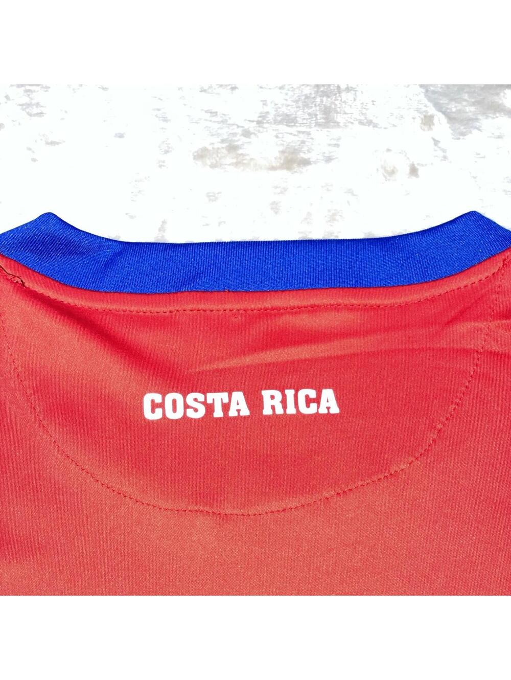 Costa Rica Soccer Jersey La Sele Men’s Size Medium Short Sleeve Red Shirt - Picture 3 of 11